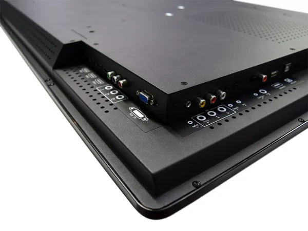 Touch monitor with ports