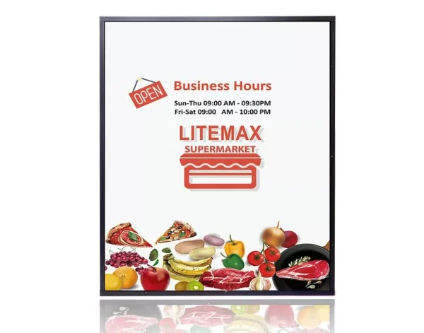 Litemax Spanpixel Stretched LCDs Screen Advertisement