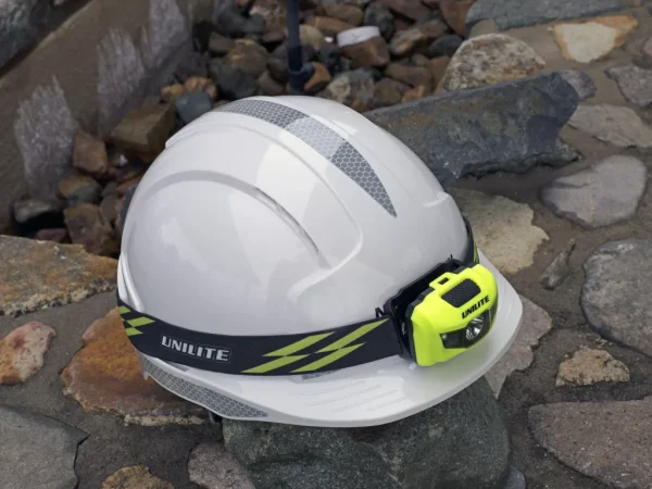 PS-HDL6R Head Torch on hard hat 3