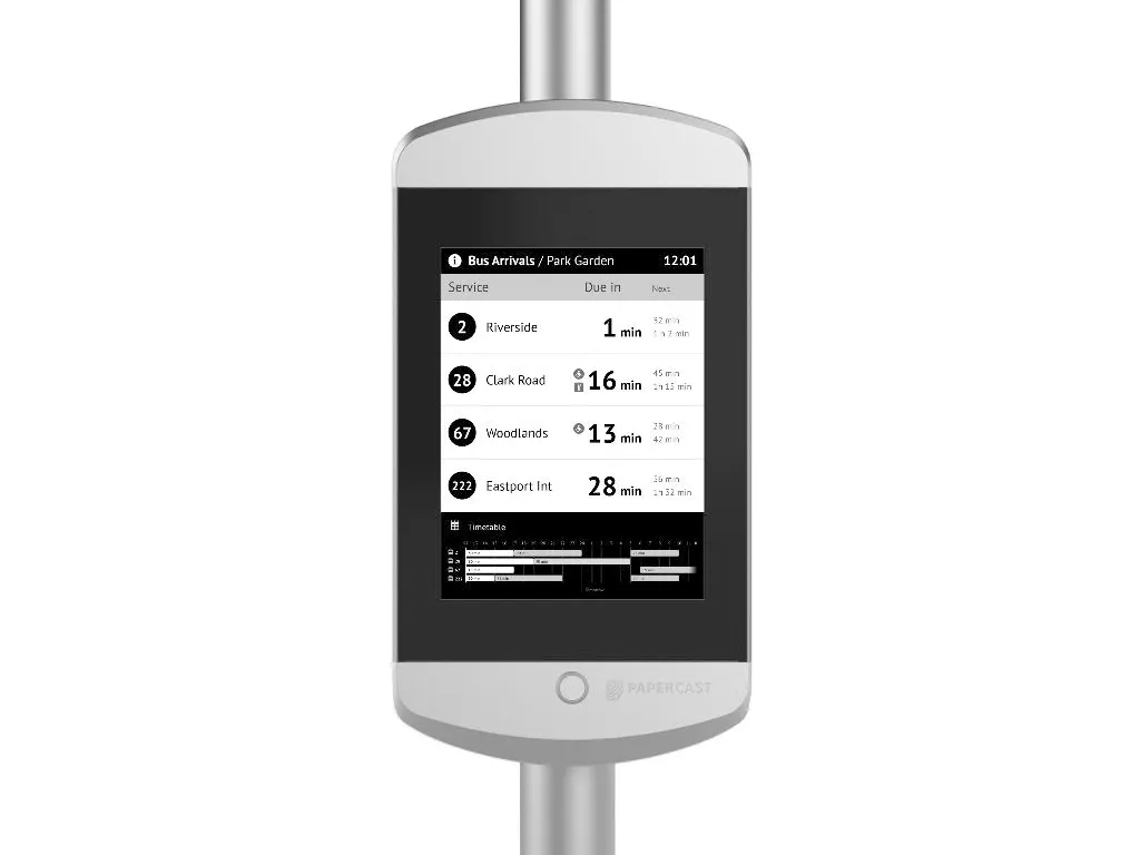 Single 13.3 Inch E-Paper Display 2