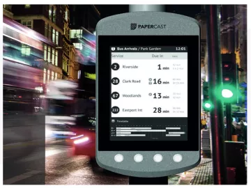 Papercast Outdoor Standalone E-Paper Displays