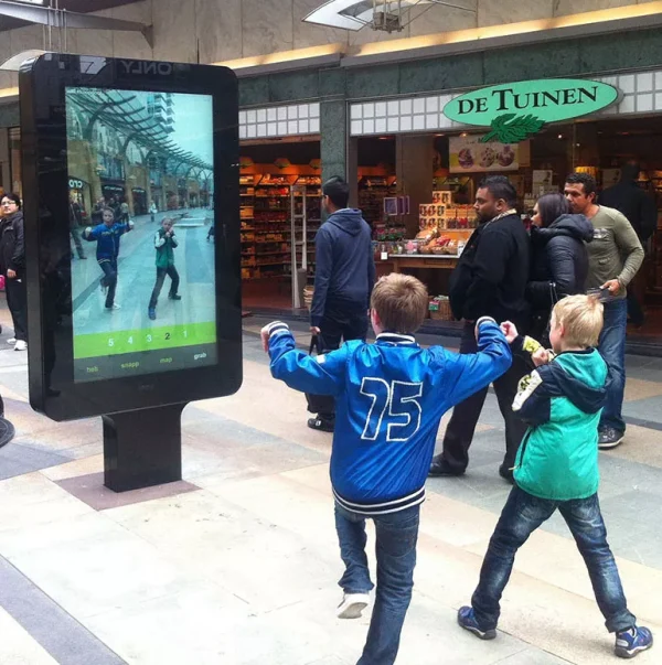 zytronic interactive touch screen and outdoor sign